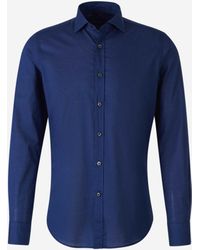 Santa Eulalia - Camisa Lisa Algodón - Lyst