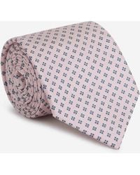 Santa Eulalia - Geometric Pattern Tie - Lyst