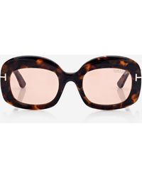 Tom Ford - Carmen Oval Sunglasses - Lyst