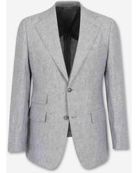 Santa Eulalia - Plain Linen Suit - Lyst