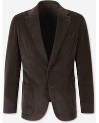 Santa Eulalia - Blazer Velluto A Coste Dritte - Lyst