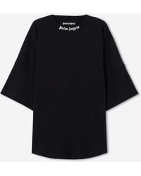 Palm Angels - Classic Logo Oversized T-Shirt - Lyst