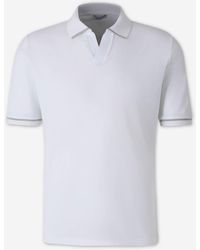 Santa Eulalia - Cotton Polo Shirt - Lyst