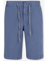 Santa Eulalia - Straight Bermuda Shorts - Lyst