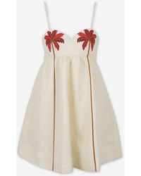 FARM Rio - Coconut Tree Mini Dress - Lyst