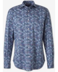 Vincenzo Di Ruggiero - Printed Cotton Shirt - Lyst