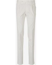 Santa Eulalia - Formal Cotton Trousers - Lyst