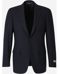 Canali - Straight Wool Blazer - Lyst