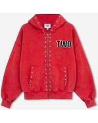 Twojeys - Sudadera Cremallera Studded - Lyst
