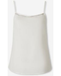 Peserico - Silk Tank Top - Lyst