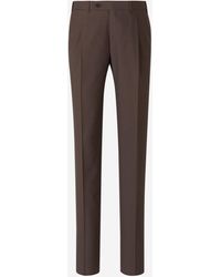 Canali - Formal Wool Trousers - Lyst