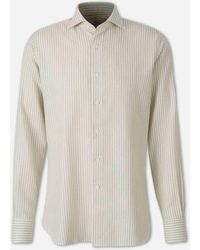 Santa Eulalia - Striped Cotton Shirt - Lyst