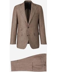 Santa Eulalia - Plain Linen Suit - Lyst