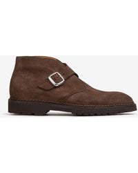 Bontoni - Visionario Suede Boots - Lyst