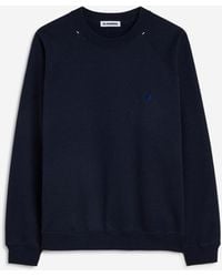Jil Sander - Crew Neck Sweatshirt - Lyst