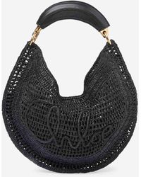 Chloé - Sac Hobo En Raphia Summer Banana - Lyst