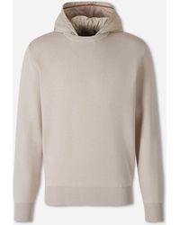 Herno - Sweat À Capuche Tricoté - Lyst