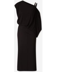 Tom Ford - Asymmetrical Midi Dress - Lyst