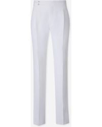 SCABAL® - Linen Dress Pants - Lyst