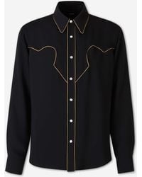 Amiri - Western Polyester Shirt - Lyst