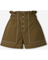 Marni - Technical Cotton Bermuda Shorts - Lyst