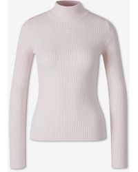Courreges - Ribbed Jersey Logo - Lyst