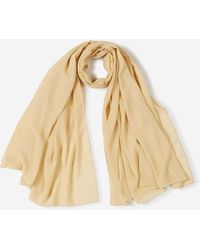 Santa Eulalia - Plain Silk Scarf - Lyst