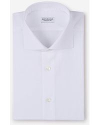 Santa Eulalia - Plain Cotton And Linen Shirt - Lyst
