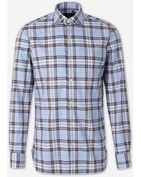 Luigi Borrelli Napoli - Plaid Print Shirt - Lyst