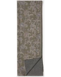 Santa Eulalia - Printed Wool Scarf - Lyst