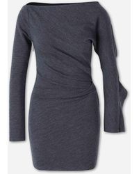 Alexander Wang - Asymmetrical Ruffle Dress - Lyst