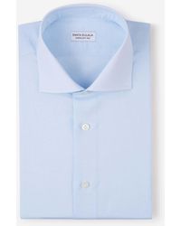 Santa Eulalia - Plain Cotton And Linen Shirt - Lyst