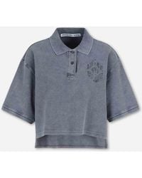 Alexander Wang - Polo Cropped - Lyst