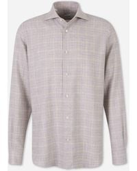 Vincenzo Di Ruggiero - Wool Cotton Shirt - Lyst