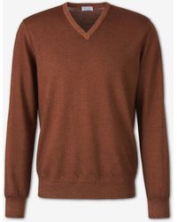 Santa Eulalia - Sweater V-Neck - Lyst