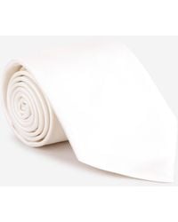Bigi por Santa Eulalia - Plain Silk Tie - Lyst