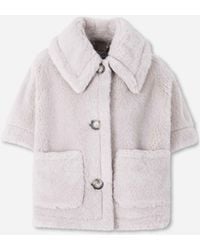 Max Mara - Alpaca Hair Cape - Lyst