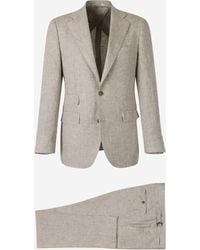 Santa Eulalia - Plain Linen Suit - Lyst