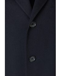 Canali Classic Cashmere Coat - Blue