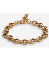 Saint Laurent - Metal Chain Bracelet - Lyst