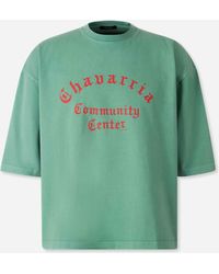 Willy Chavarria - Community Center T-Shirt - Lyst