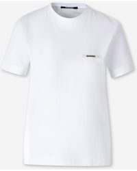Jacquemus - Round Neck T-Shirt - Lyst