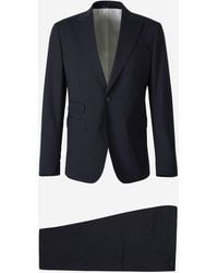 DSquared² - Plain Wool Suit - Lyst