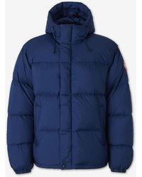 Canada Goose - Short Feathered Down Jacket - Lyst