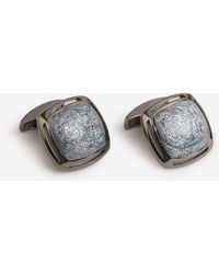 Tateossian - Boutons De Manchette En Hématite Spéculaire - Lyst