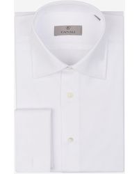 Canali - Double Cuff Formal Shirt - Lyst
