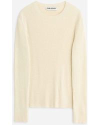 Our Legacy - Silk Ribbed Jersey - Lyst