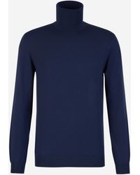 Zanone - Wool Knitted Sweater - Lyst