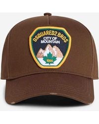 DSquared² - Logo Patch Baseball Cap - Lyst