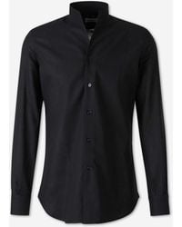 Santa Eulalia - Mandarin Collar Shirt - Lyst